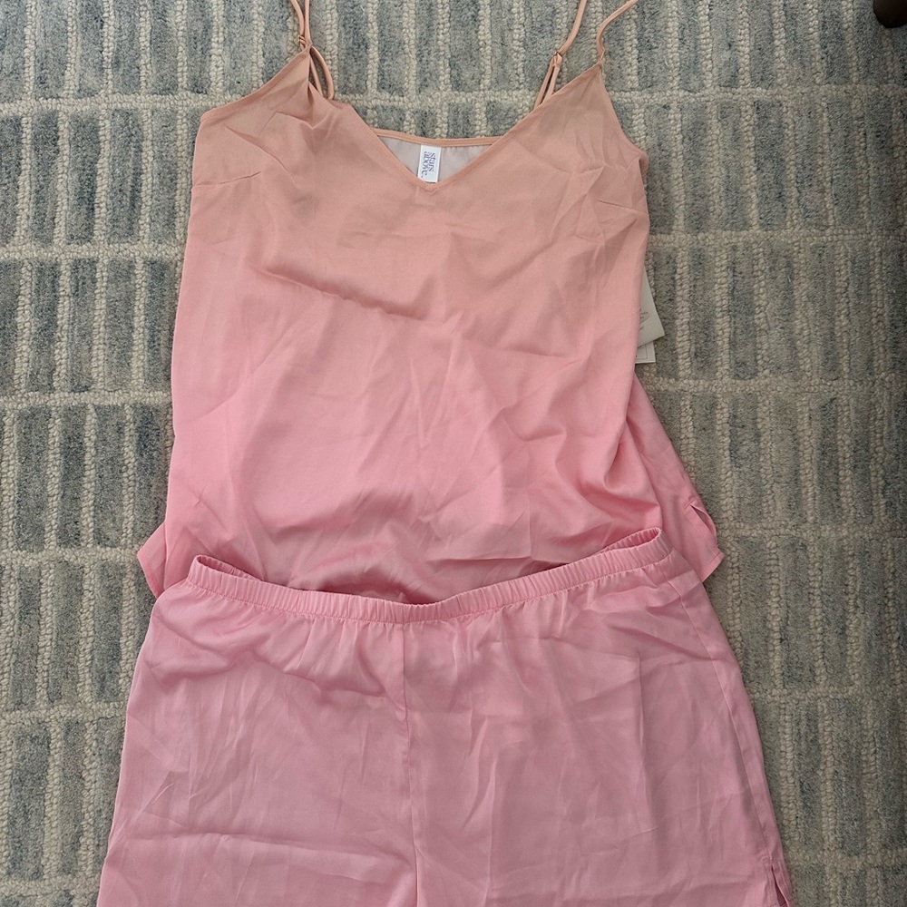 Women's Pink Sleepwear Set